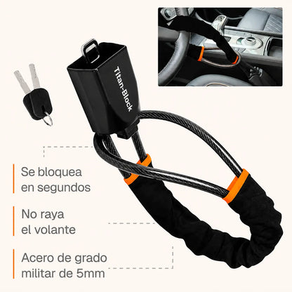 Titan-Block™ Bloqueo Antirrobo de coches