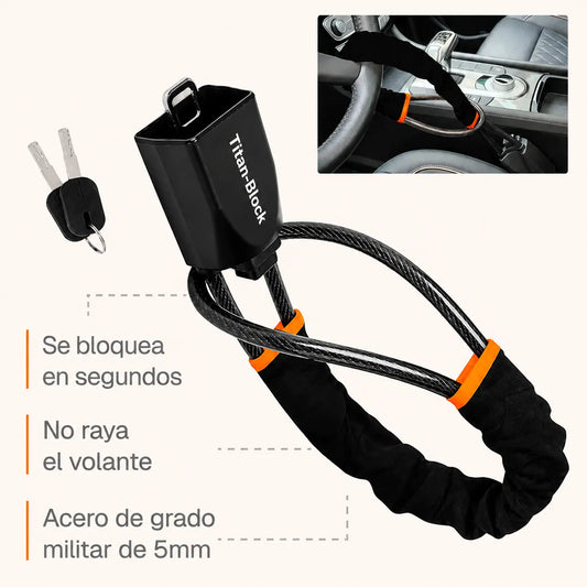 Titan-Block™ Bloqueo Antirrobo de coches